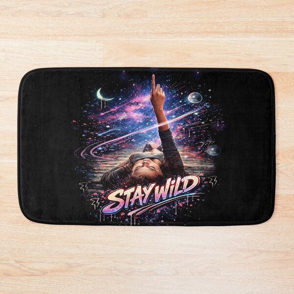 Item preview, Woman finger Stay Wild street art  designed and sold by Natart1004.