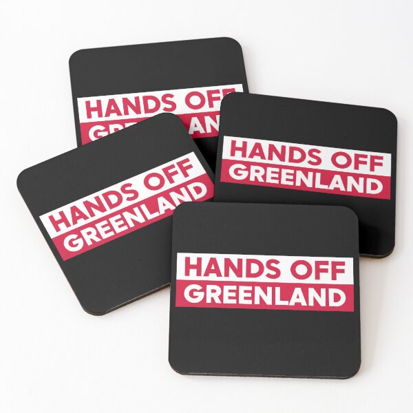 Item preview, Hands Off Greenland - Anti Trump designed and sold by PixVib.