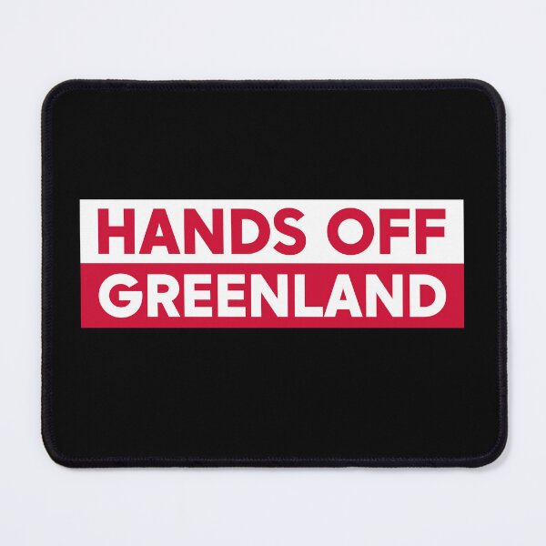 Item preview, Hands Off Greenland - Anti Trump designed and sold by PixVib.