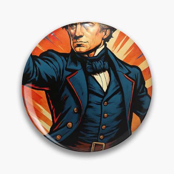 Item preview, Franklin Pierce, leader  | Comics stylCartoone -  designed and sold by ComicsFactory.
