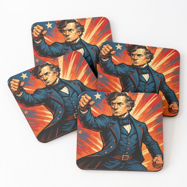 Item preview, Franklin Pierce, leader  | Comics stylCartoone -  designed and sold by ComicsFactory.