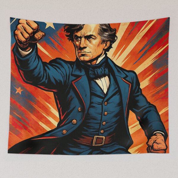 Item preview, Franklin Pierce, leader  | Comics stylCartoone -  designed and sold by ComicsFactory.