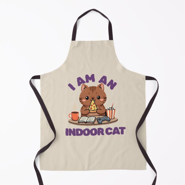 Item preview, Copy of I'm An Indoor Cat Game Cat Pizza designed and sold by dudelinart.