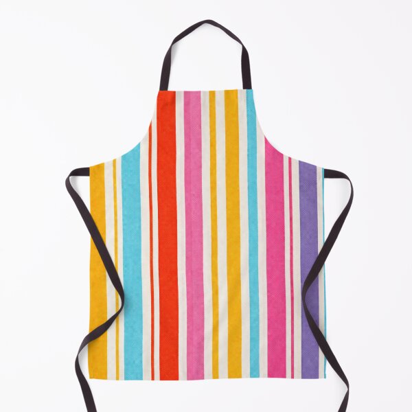 Item preview, Y2K Bold Rainbow Stripes Pattern (AI-Generated Retro 2000s Design) designed and sold by Cleora Art .