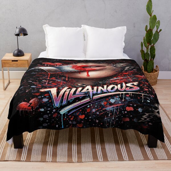 Item preview, Red lips Villainous street art designed and sold by Natart1004.