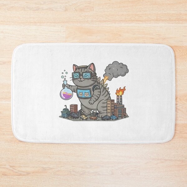 Item preview, crazy kaiju cat designed and sold by likekillersx.