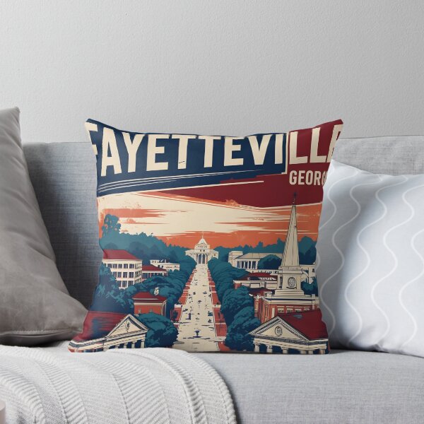 Item preview, Fayetteville Georgia USA Vintage Travel Tourism  designed and sold by TravelersGems.