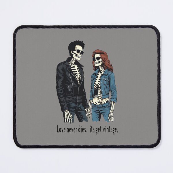 Item preview, Skeleton Couple ("Love Never Dies") designed and sold by Shift-Bloom.