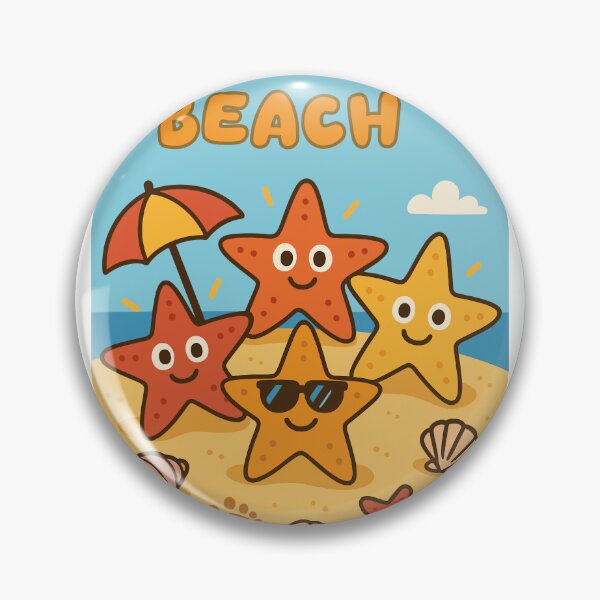 Artikelvorschau, Cousins Beach – Niedliches Cartoon-Design | Lustiges Seestern-Sommerurlaubs-Shirt entworfen und verkauft von PixelWaveBD.