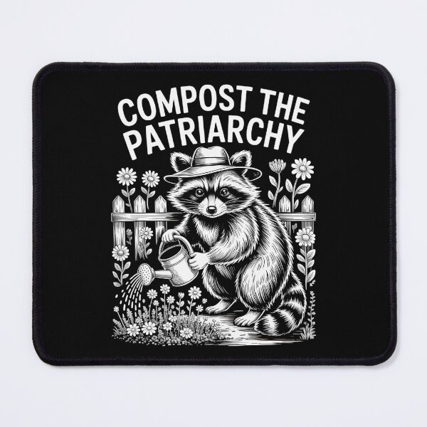 Item preview, Funny Raccoon  feminist farmer support designed and sold by LittleBO5.
