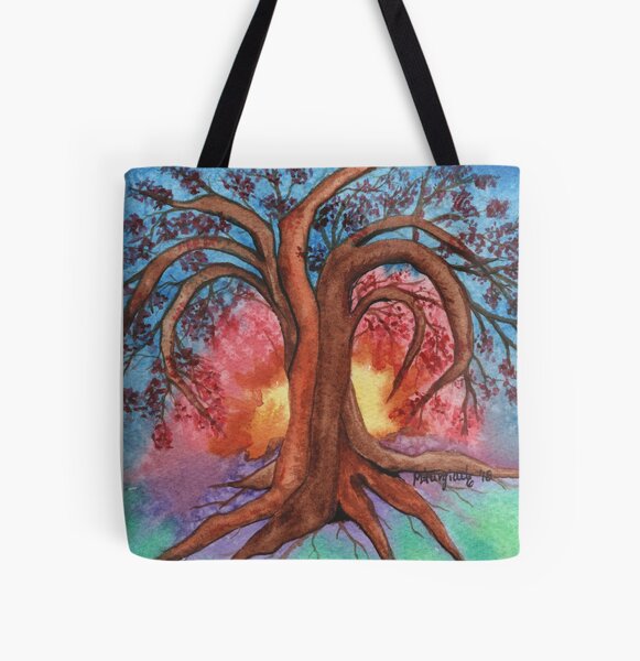 Nature All Over Print Tote Bag