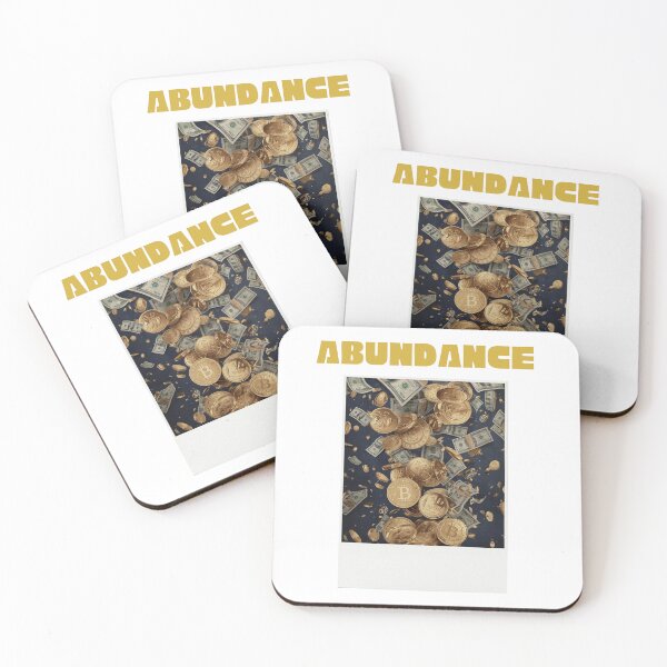 Item preview, ABUNDANCE Manifestation — Falling Gold Coins & US Dollars Art designed and sold by DreemTeam.