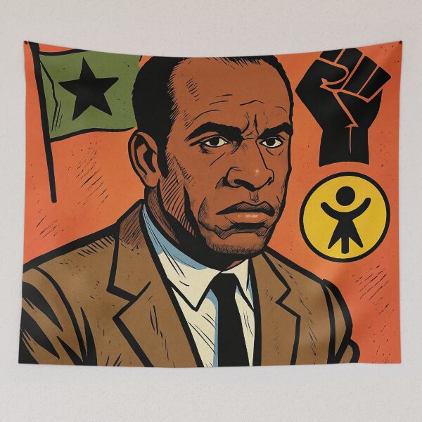 Item preview, Frantz Fanon | Comics stylCartoone -  designed and sold by ComicsFactory.
