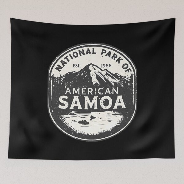Item preview, National Park of American Samoa designed and sold by GoodOldVintage.