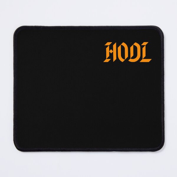 Item preview, Hodl Bitcoin Gothic Orange Logo designed and sold by CyberRex.