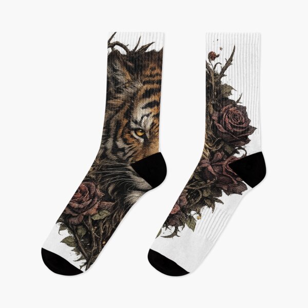 Item preview, Gothic Floral Tiger designed and sold by photoparadise22.