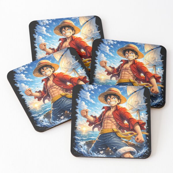 Item preview, Luffy standing proud on ship designed and sold by Whippy-Fashion.