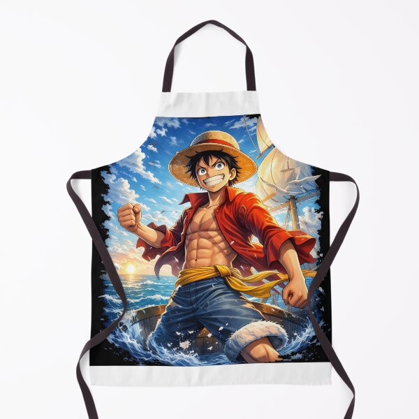 Item preview, Luffy standing proud on ship designed and sold by Whippy-Fashion.