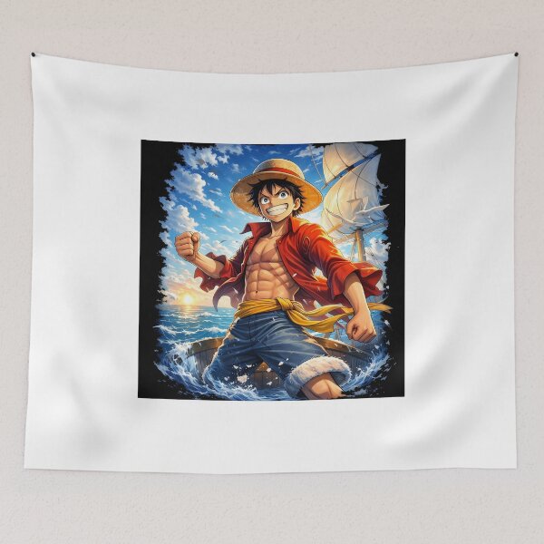 Item preview, Luffy standing proud on ship designed and sold by Whippy-Fashion.