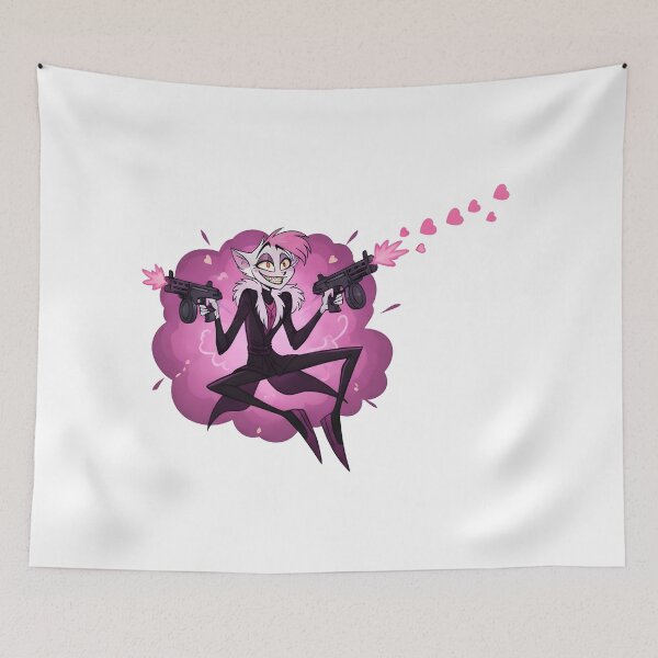 Item preview, Hazbin Hotel Angel Dust designed and sold by MandalasLovers.