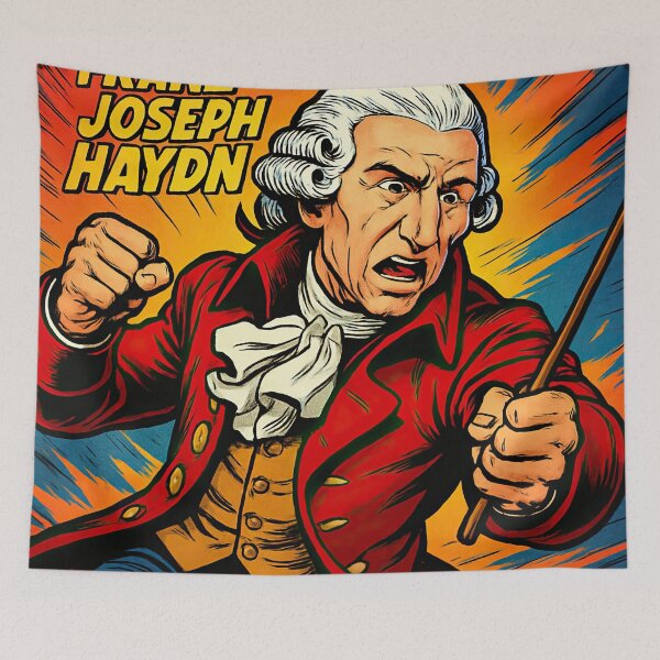 Artikelvorschau, Franz Joseph Haydn | Comics styCartoone - entworfen und verkauft von ComicsFactory.