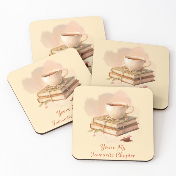 Item preview, You’re My Favourite Chapter – Book Lover Coffee Love Illustration designed and sold by inspired-works.