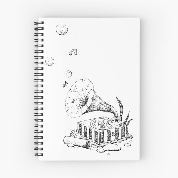 Item preview, Gramophone with shells designed and sold by PrettyElk.