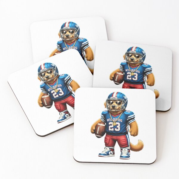 Item preview, Golden Retriever Football Star designed and sold by DVND.