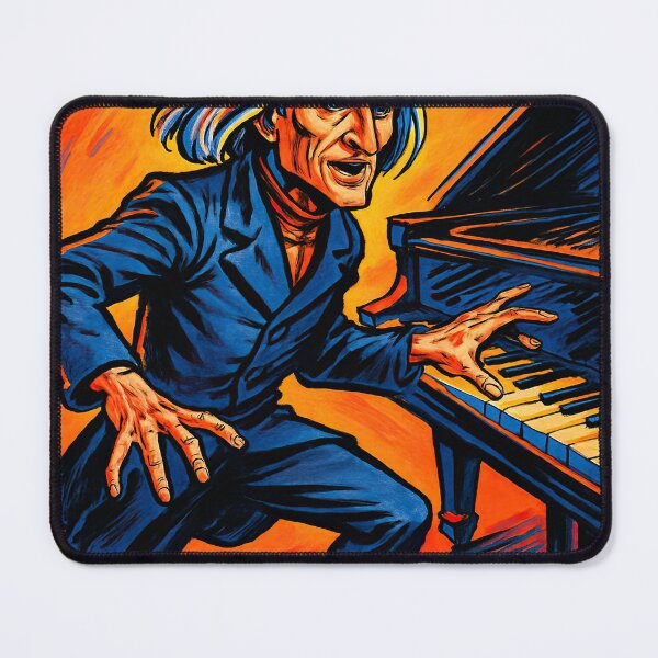 Item preview, Franz Liszt, musician | Comics stylCartoone - designed and sold by ComicsFactory.