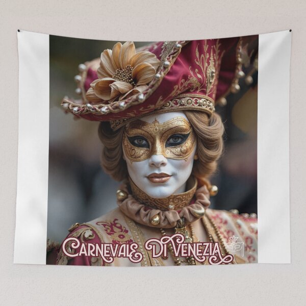 Item preview, Carnevale di Venezia Regal Masquerade Splendor designed and sold by ForeverPrintsOK.