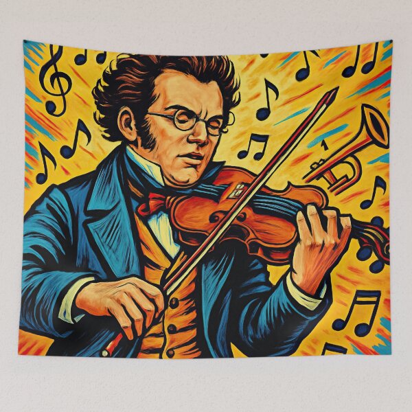 Item preview, Franz Schubert, musician | Comics stylCartoone -  designed and sold by ComicsFactory.