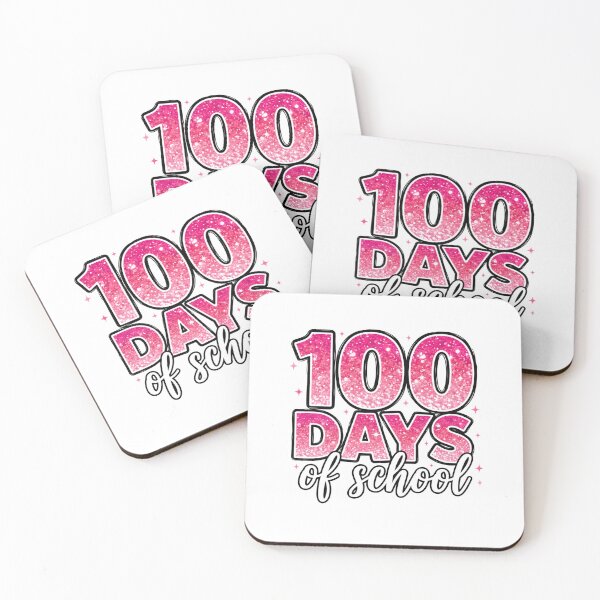 Item preview, Glitter 100 Days of School, Happy 100 Days of School, School Teacher 100 Days, Glitter Teacher designed and sold by DesignDenDo ⭐⭐⭐⭐⭐.