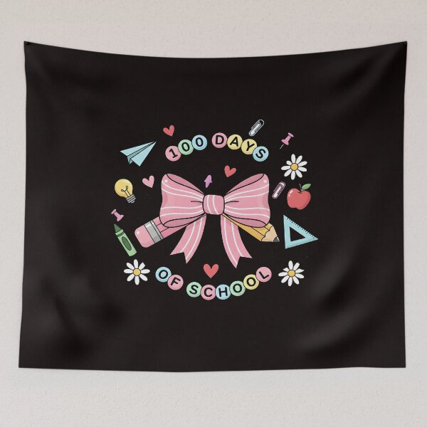 Item preview, 100 Days of School Coquette, Teacher 100 Days Bracelet, Coquette Teacher, 100 Days Design, Coquette Pink Bow, Teacher Stuff designed and sold by DesignDenDo ⭐⭐⭐⭐⭐.