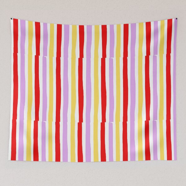 Item preview, abstract pattern of hand-painted vertical stripe designed and sold by Giree07.