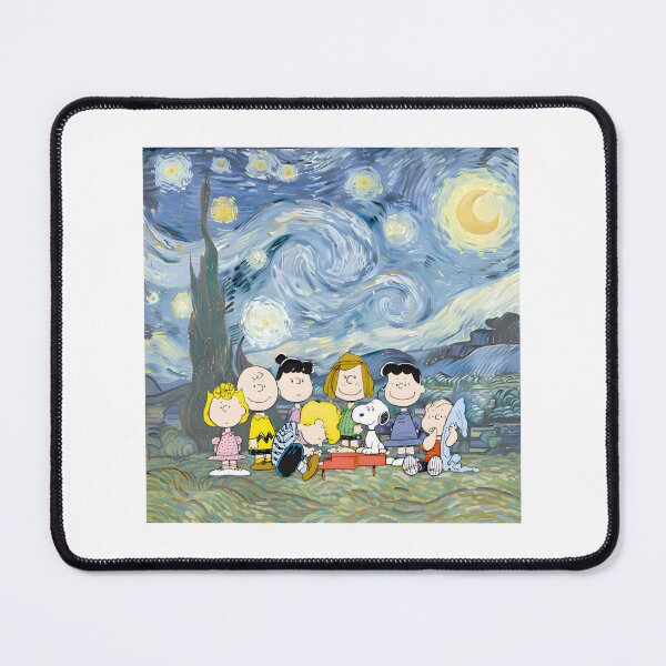 Item preview, Snoopy And The Peanuts Gang Starry Night designed and sold by Barbara Wilson.