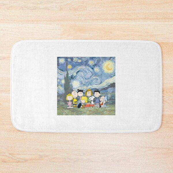 Item preview, Snoopy And The Peanuts Gang Starry Night designed and sold by Barbara Wilson.