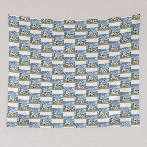 Item preview, Snoopy And The Peanuts Gang Starry Night designed and sold by Barbara Wilson.