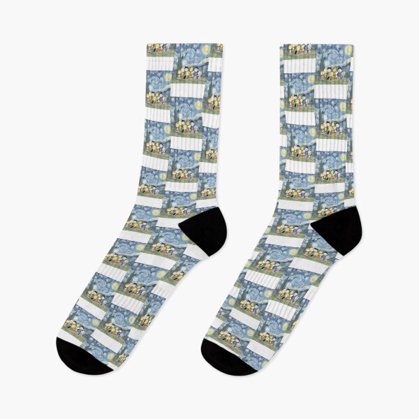 Item preview, Snoopy And The Peanuts Gang Starry Night designed and sold by Barbara Wilson.