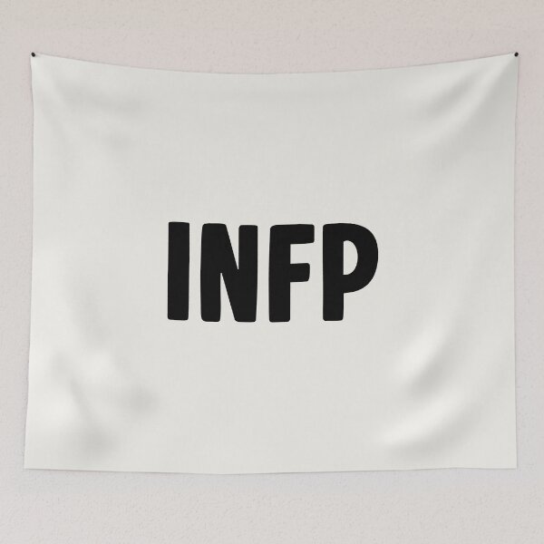 Item preview, INFP Bold Minimal Typography Design designed and sold by trepiu.