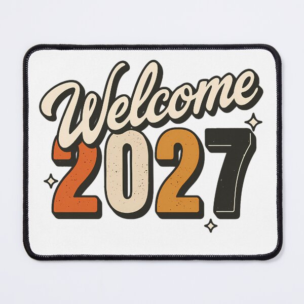 Item preview, "Welcome 2027" Vintage 70s Style designed and sold by Andruzito.