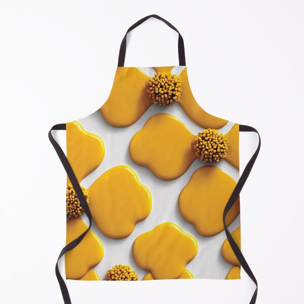 Item preview, Glossy Yellow 3D Abstract Floral Art designed and sold by DGtaLrtcom.