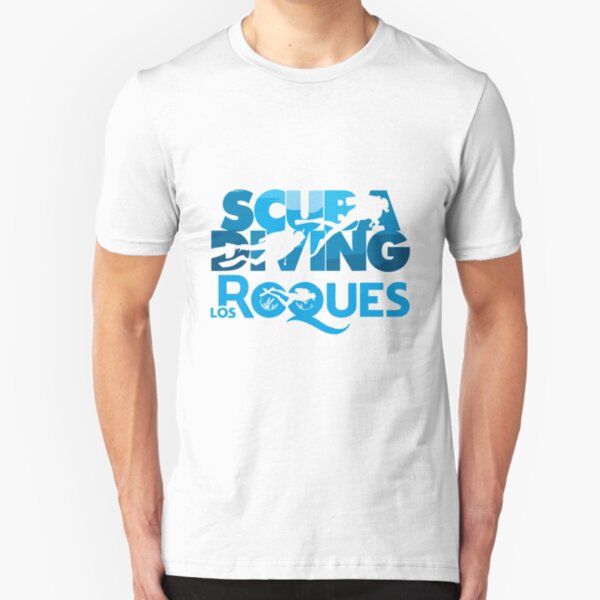 Scuba Dive Los Roques Venezuela Camiseta ajustada