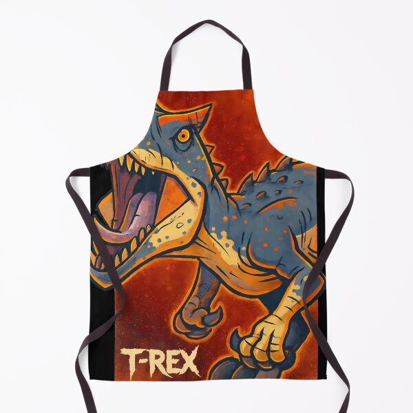 Item preview, Comic Book Style T-Rex Dinosaur with Horns - Digital Art by Carnotaurus designed and sold by Andruzito.