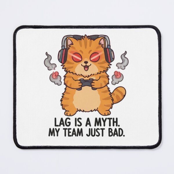 Item preview, cute cat gamer designed and sold by likekillersx.