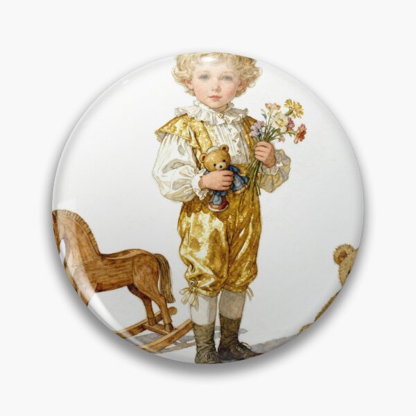 Item preview, Vintage art Child playing with his toys cute retro design designed and sold by Vintage Designs +.
