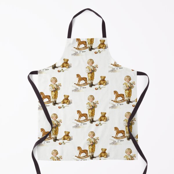 Item preview, Vintage art Child playing with his toys cute retro design designed and sold by Vintage Designs +.