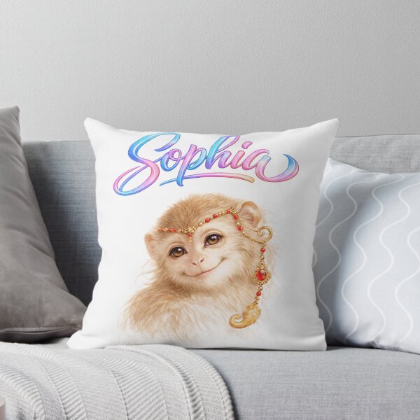 Item preview, Sophia Monkey Zodiac — Intelligence and Playful Spirit of the Chinese Monkey designed and sold by AlexLineArt.