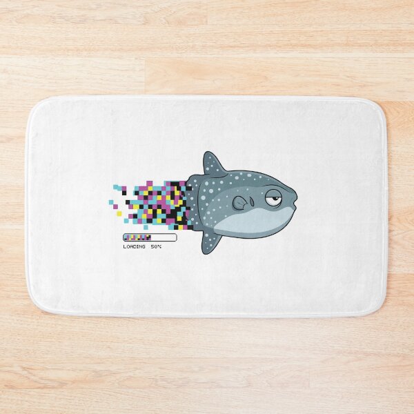 Item preview, Loading Body Please Wait Ocean Sunfish Glitch designed and sold by Petzzz.