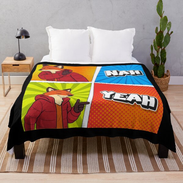 Item preview, Yeah Nah Comic Fox Meme designed and sold by Ivy-Triggs.