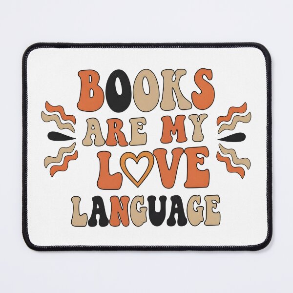 Item preview, Books are My Love Language Retro Groovy 70s Book Lover designed and sold by OlakunleOloroz.